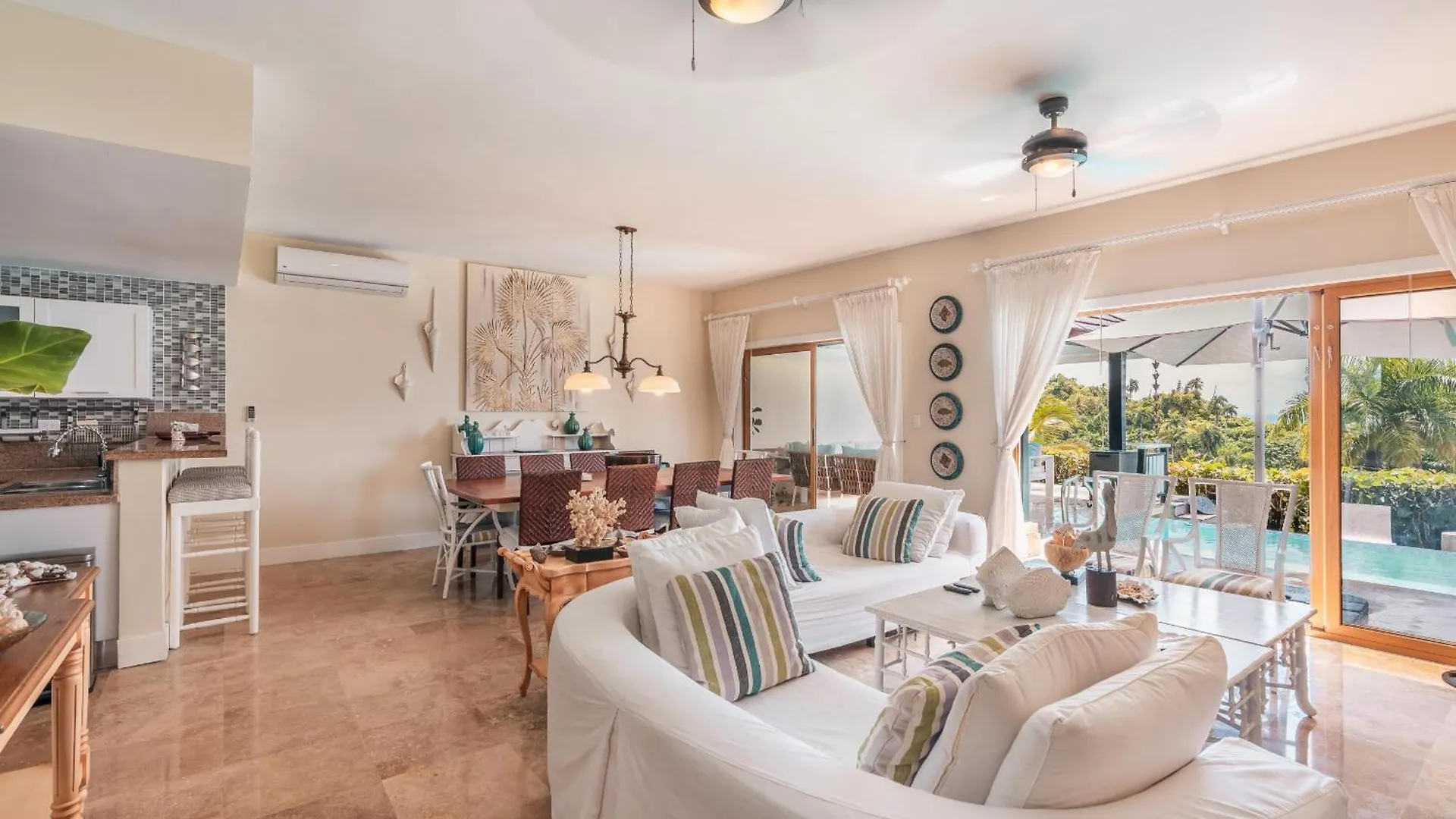Magnificent Villa With Ocean View In Puerto Bahia Samana